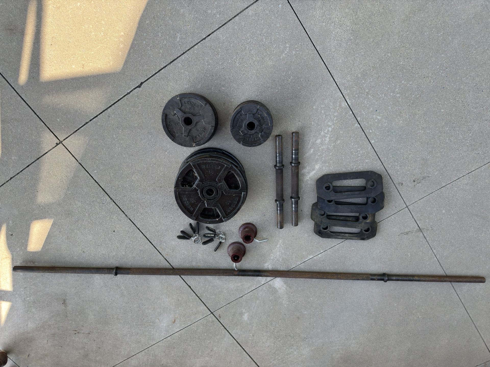 Weider Weight Set