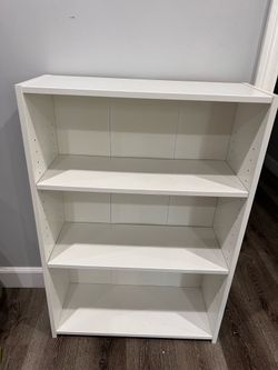 White Bookcase