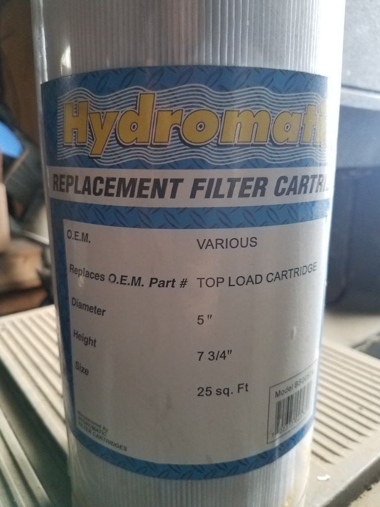 Filter for spa hot tub