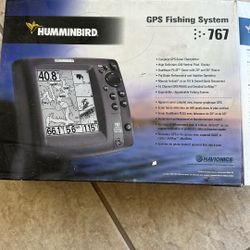 New Humminbird GPS fishing system 767