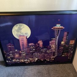 Vintage Picture Of The Space Needle 