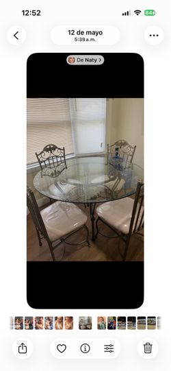 Mesa comedor para 4 personas