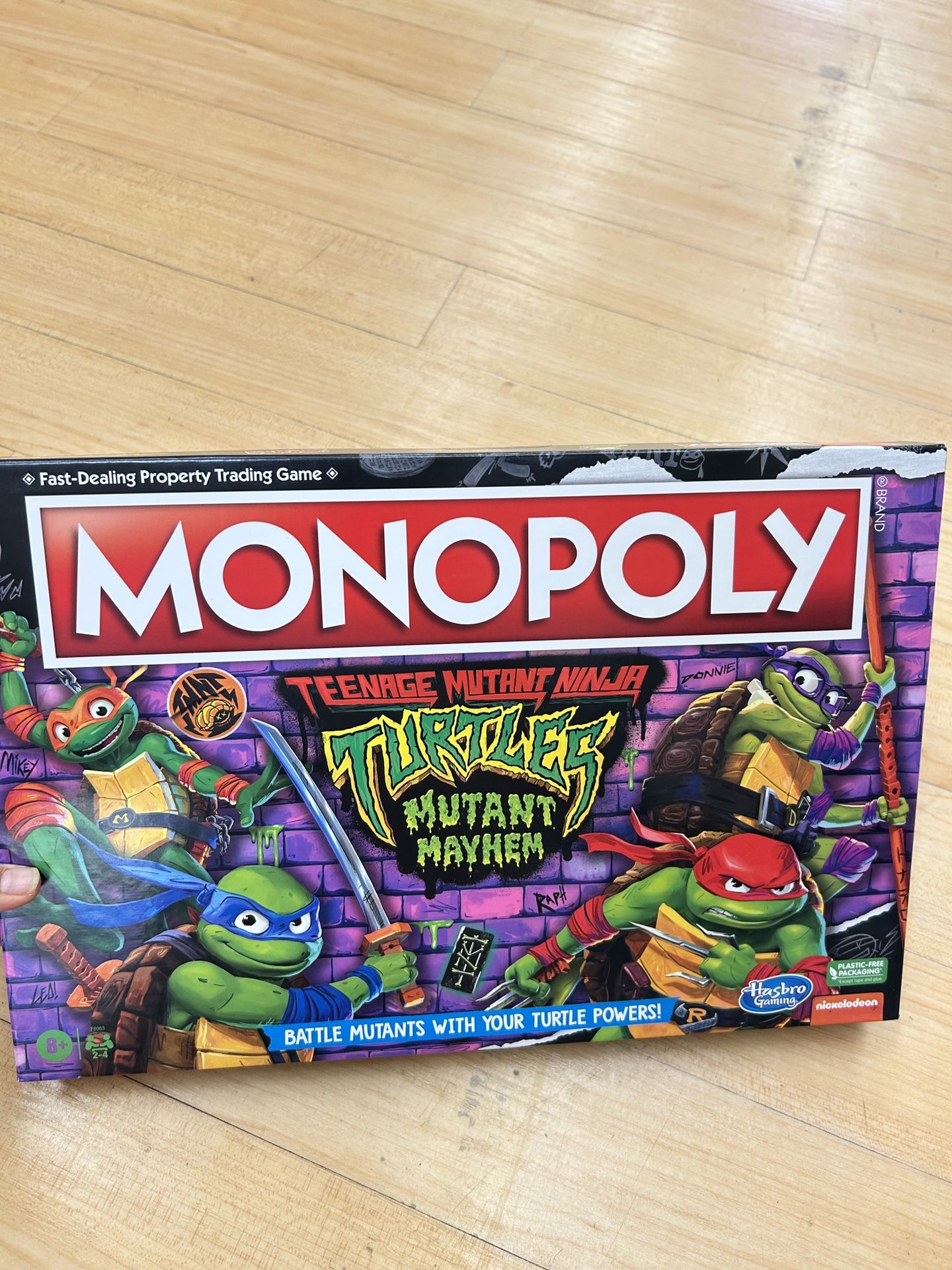 NWT Monopoly Teenage Mutant Ninja Turtles