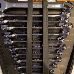 New Tactix 11 pc. Standard Wrench Set