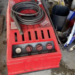 commercial-grade hot water pressure washer