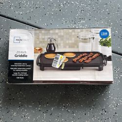 20 Inch Griddle 