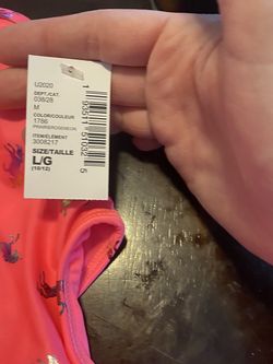 Girls Size 10/12 Bathing Suit … New With Tags