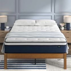 NEW Plush Queen Mattress 10 Inch, Hybrid Mattress, Motion Isolation !