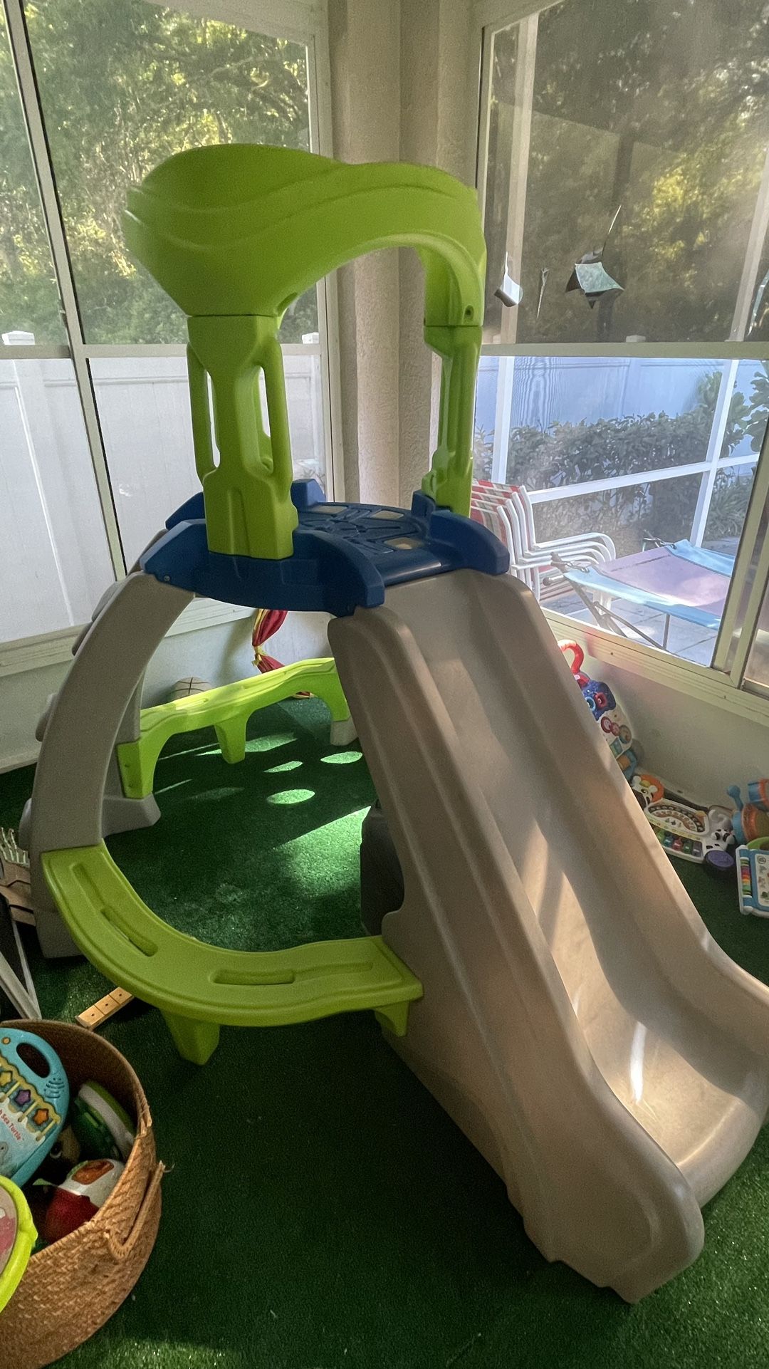 Kids climbing and slide toy