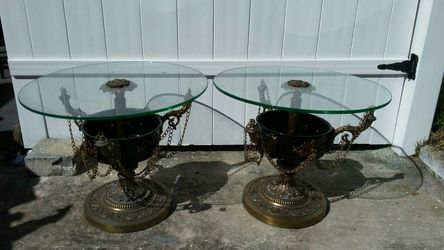 Glass table Antica