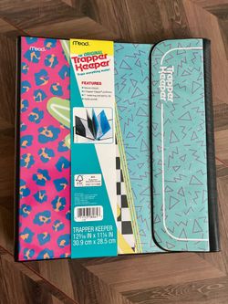 Mead Trapper Keeper Binder