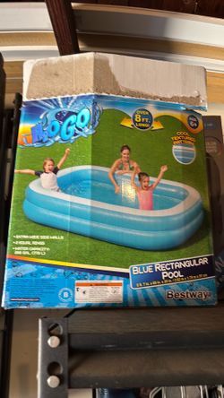 Inflatable kids pool