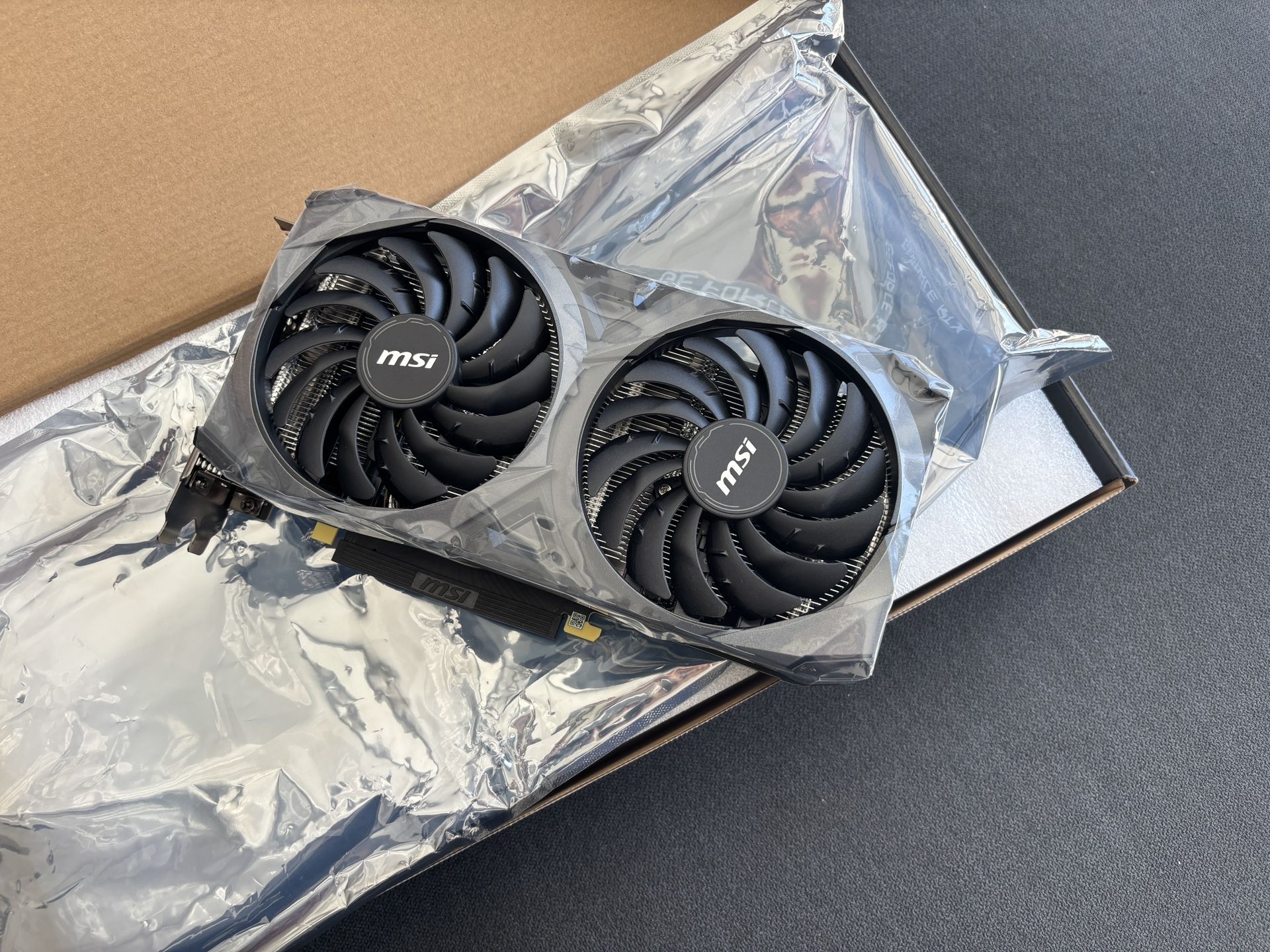 New MSI GeForce RTX 3070 Ventus 2x OC Graphics Card 8gb GDDR6 memory
