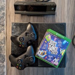 Xbox One with Kinect and Just Dance