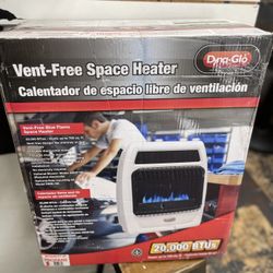 DYNA-GLO - 20K BTU, Natural Gas - Blue Flame space Heater - For 700 Sq Ft - (OPTION of either Wall Mount or Stand).