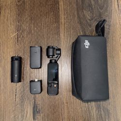 DJI Osmo Pocket 3 4K Handheld Camera with Rotatable Touchscreen