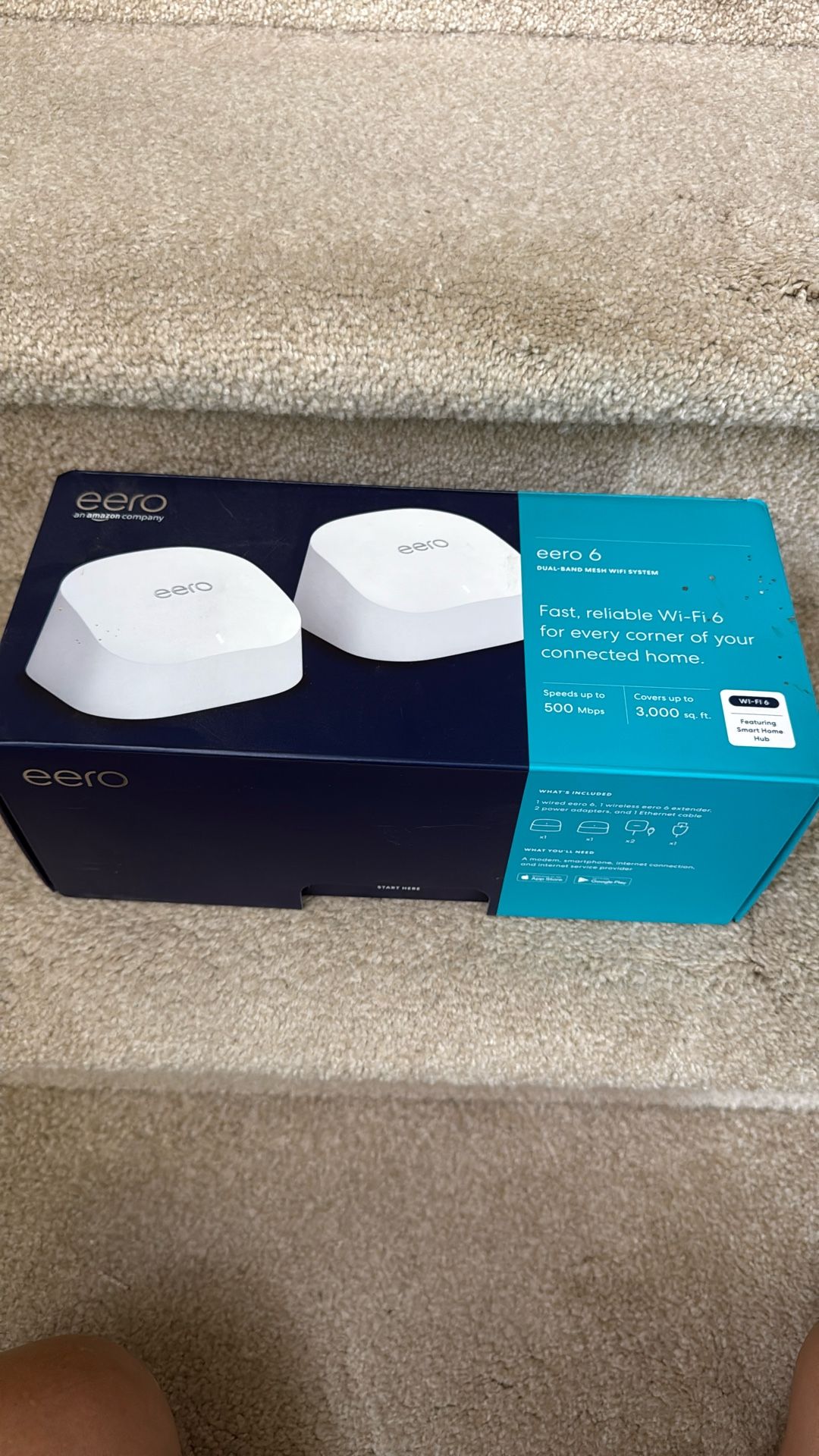 Eero 6 Dual Band Mesh WiFi System