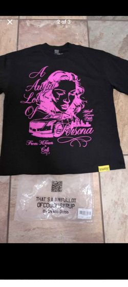 ALOC Graphic T-Shirt Black Pink
