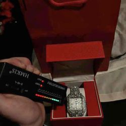 moissanite watch vvs