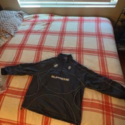 Supreme Reflective Piping Pull Over