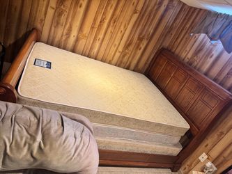 wooden Bed frame/ full size