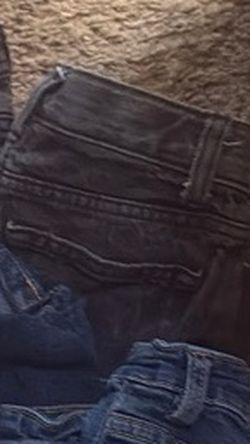 Dark Grey Denim Jeans
