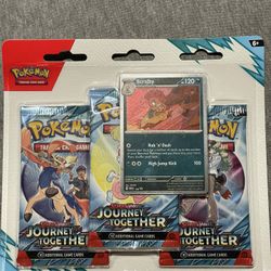 Brand New Factory Sealed Journey Together Three Pack Blister 