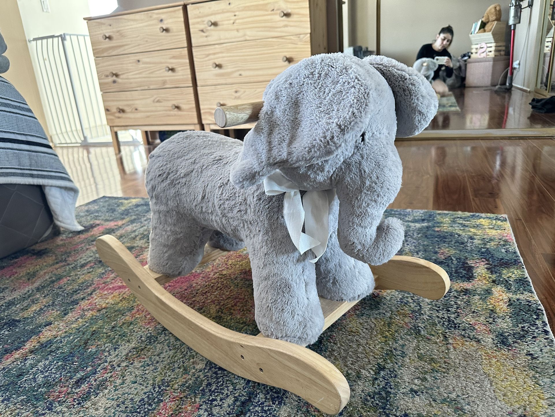 Pottery barn animal rocker discount