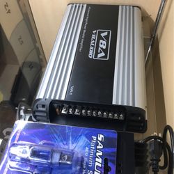 Amps 2000w 4 Channel Brand New.  