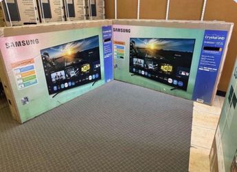 85 Samsung TV smart 4k 120hz $55 down on Finacing free delivery 6 month warranty