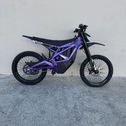 Brand New Throne Srpnt X3 Gray E-Dirt Bike 60 MPH.