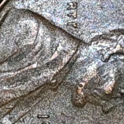 1972 D PENNY Error Missing (Y)