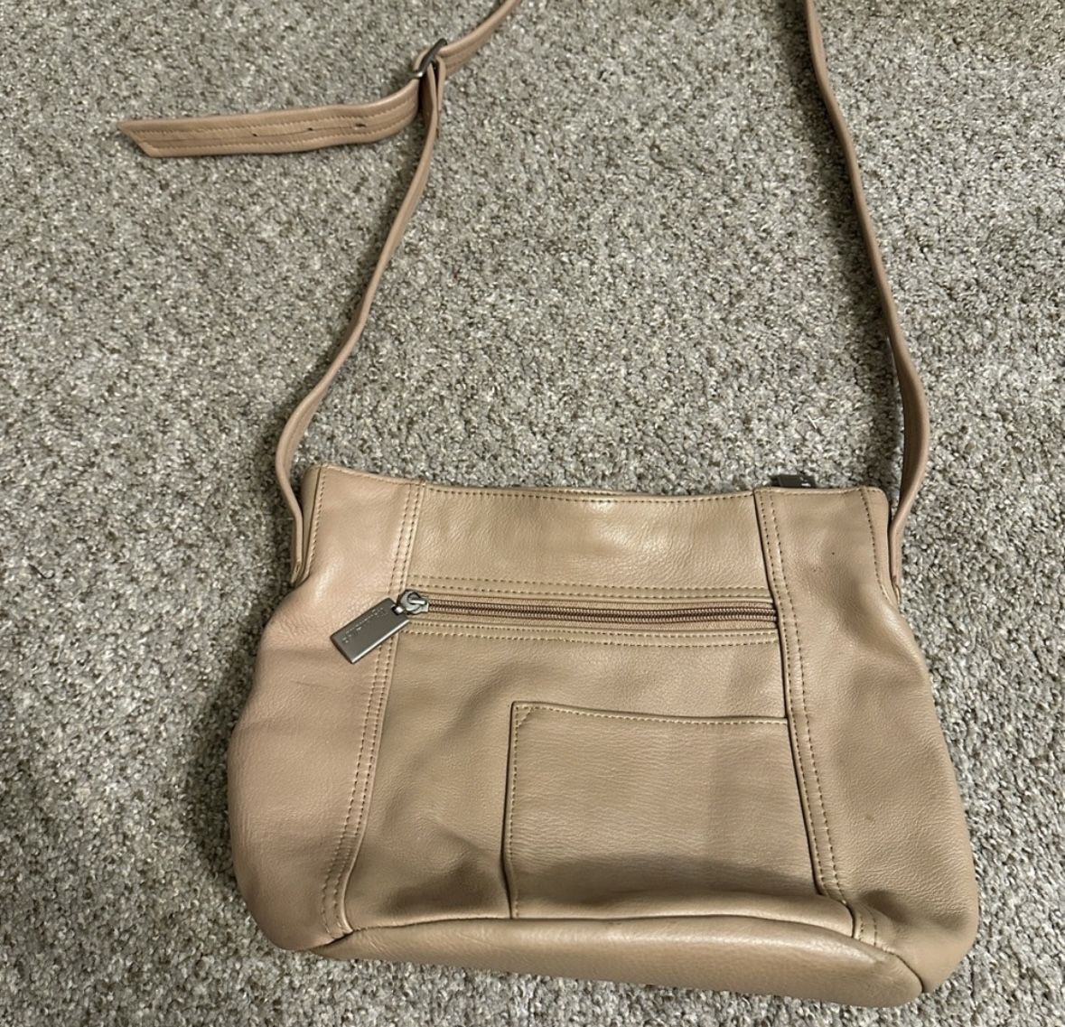 Tignanello Tan Leather Purse