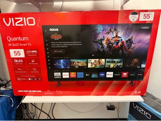 55 Vizio TV quantum Smart 4K HGTV $55 down on Financing free delivery six month warranty