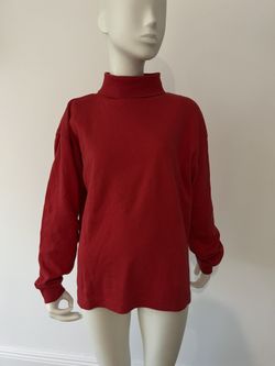 Reed Hunter Red Turtleneck Size Medium