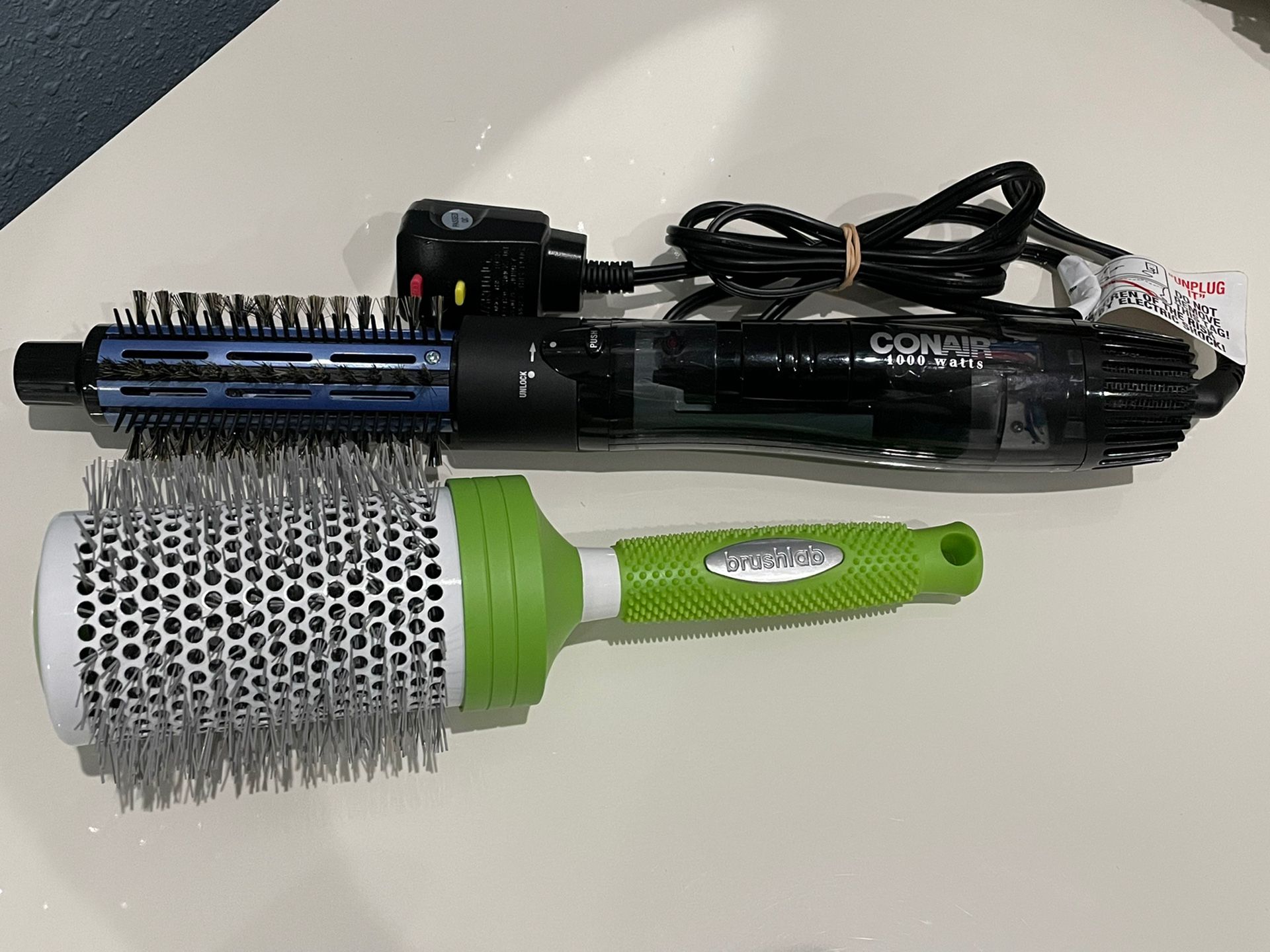 Conair 2-in-1 Hot Air Styling Curl Brush