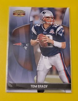 2009 Donruss Gridiron Gear Tom Brady Football Card