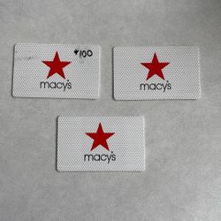 Macys Gift Cards $120