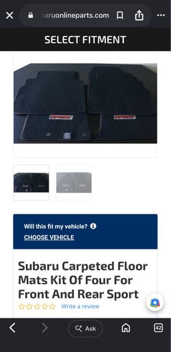 Floor Mats Subaru Forester 2019