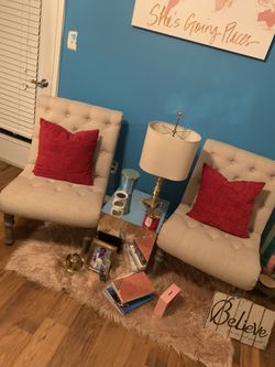 Tufted chairs