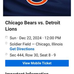 Bears Vs Detroit