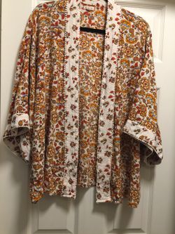 WESTPORT KIMONO TOP , Size 1X