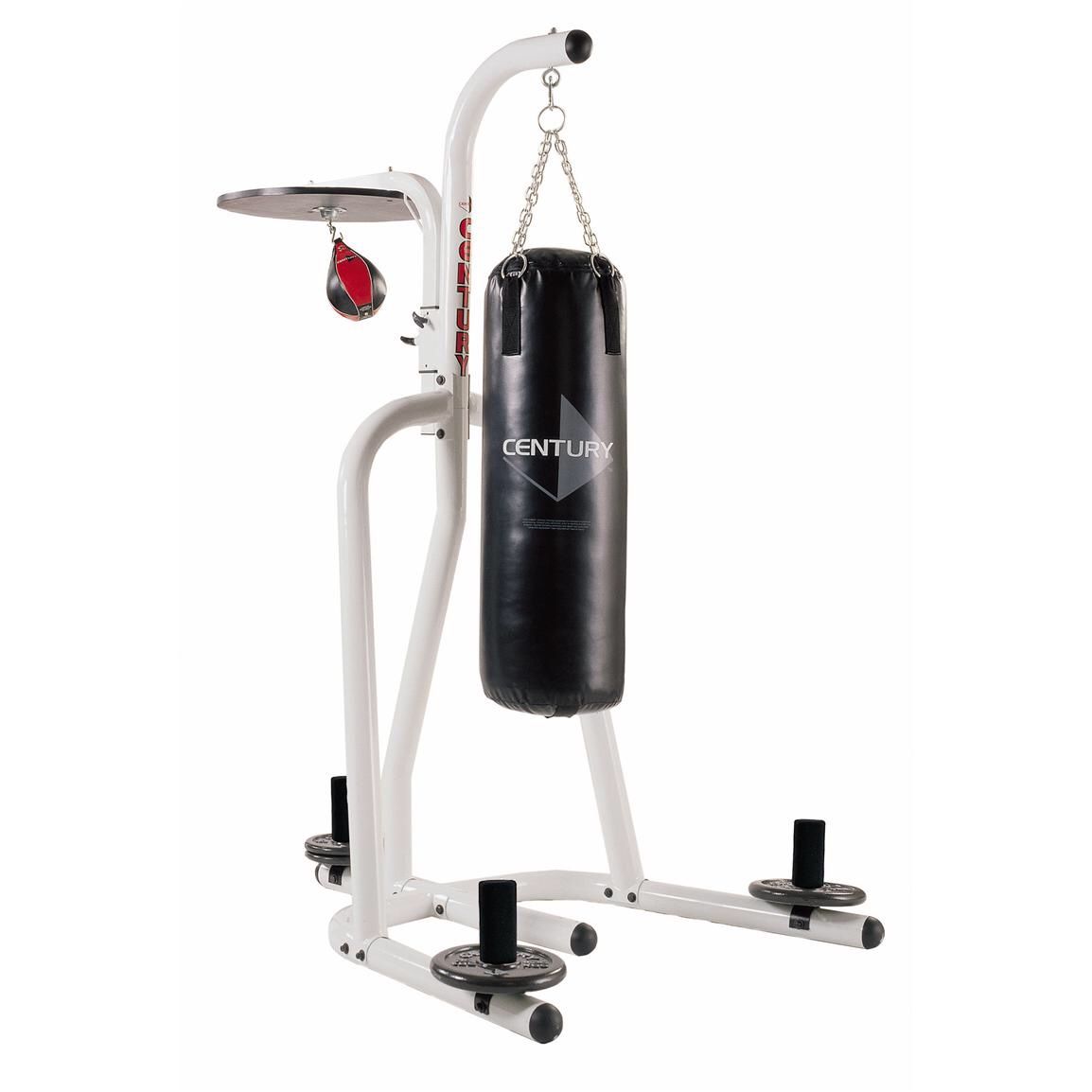 Punching bag and speed bag with stand
