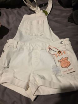 New White shorts overall