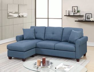 New reversible 86x59 sectional couch / free delivery
