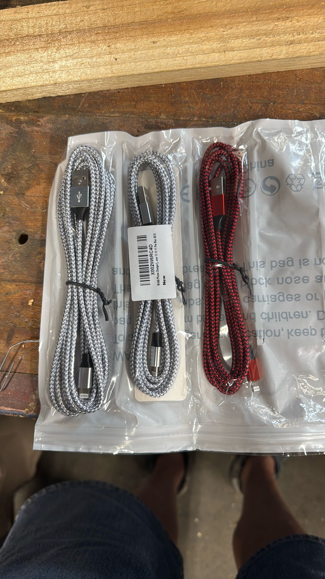 3 Phone chargers