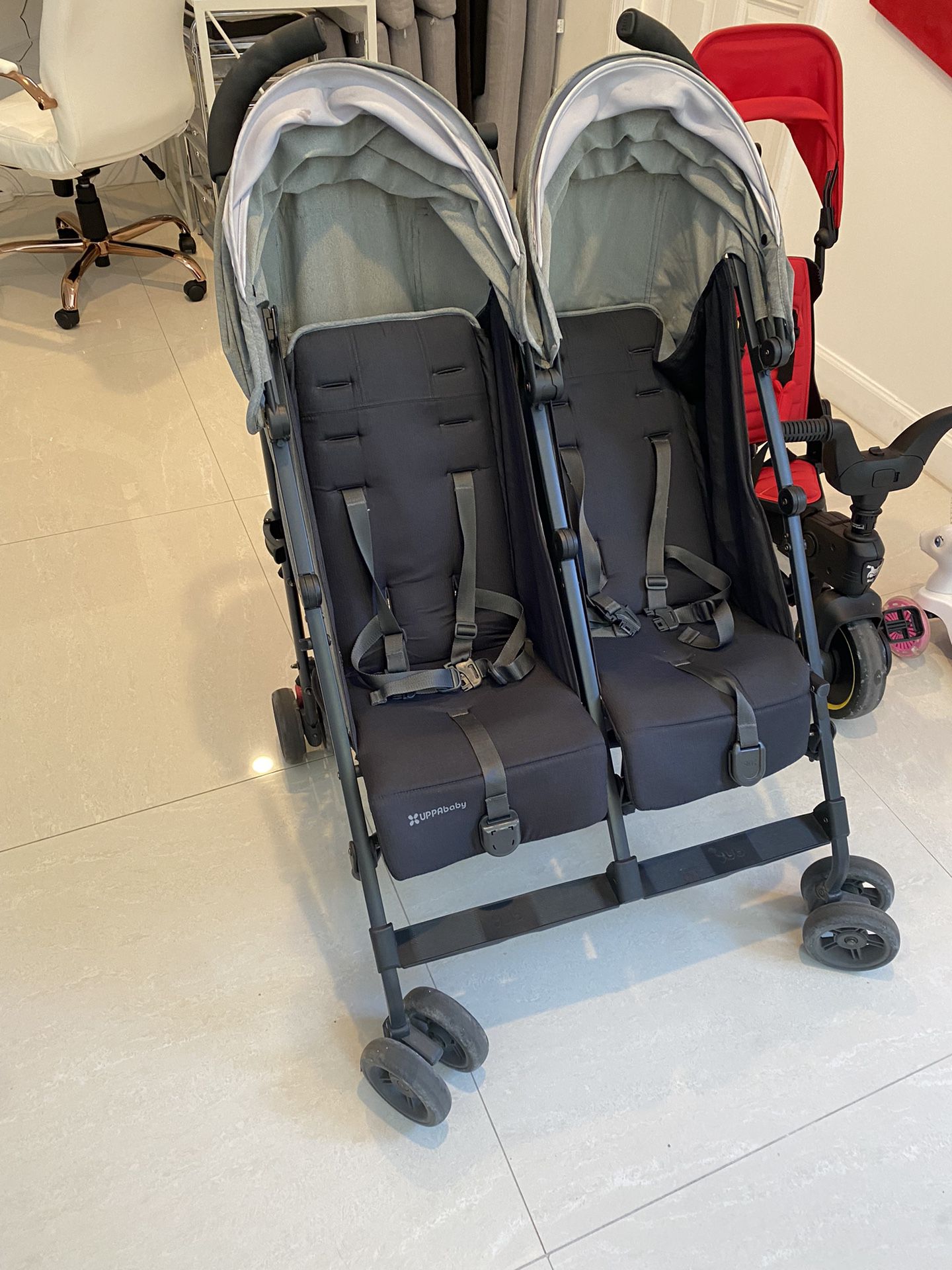 G-Link V2 Uppababy Double Stroller 