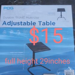 Adjustable Table 