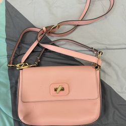 LDT Jill Baguette Leather Crossbody 