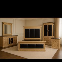 Collezione Europa Italian Regency marble bedroom set